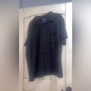 Black Button down shirt